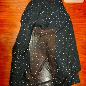 GUESS Sheer Overlay Shorts